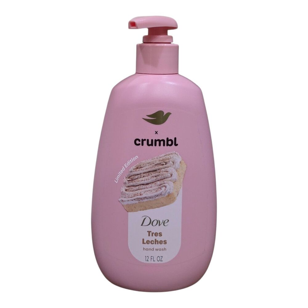 RARE Dove x Crumbl TRES LECHES Hand Wash 12oz Limited Edition Viral NEW Sold Out